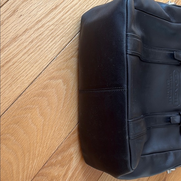 Coach black  Leather Shoulder Bag - Picture 5 of 14